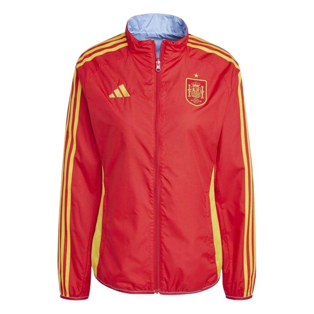 Adidas Womens/Ladies Anthem 24/25 Spain Raincoat / Better Scarlet